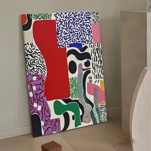 Crimson Geometry in Motion #CDFB00793