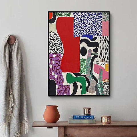 Crimson Geometry in Motion #CDFB00793