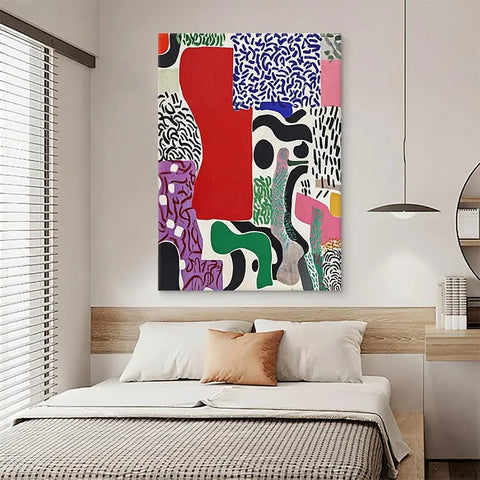 Crimson Geometry in Motion #CDFB00793