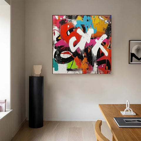 Heart X Splatter #CDFB00797