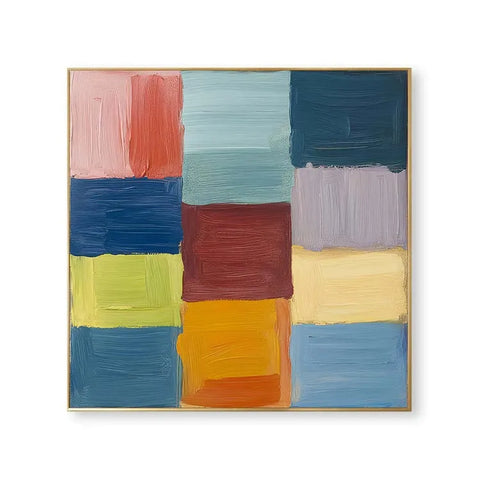 Colorful Gridscape #CDFB00809