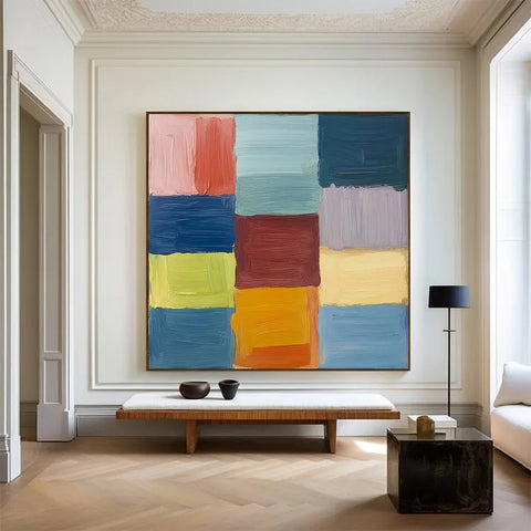 Colorful Gridscape #CDFB00809