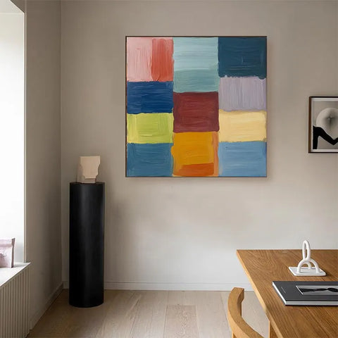 Colorful Gridscape #CDFB00809