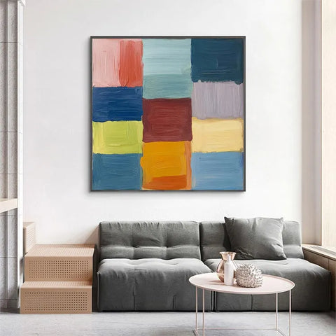 Colorful Gridscape #CDFB00809