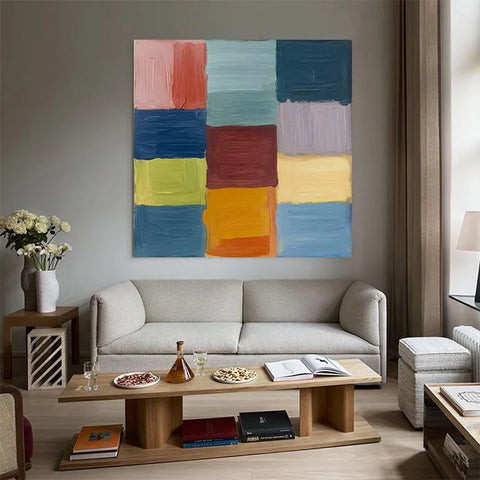 Colorful Gridscape #CDFB00809