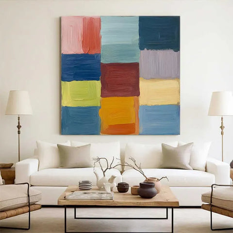 Colorful Gridscape #CDFB00809