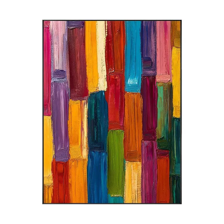 Vibrant Diagonal Symphony #CDFB00810