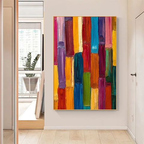 Vibrant Diagonal Symphony #CDFB00810