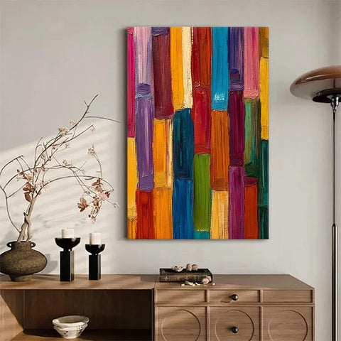 Vibrant Diagonal Symphony #CDFB00810