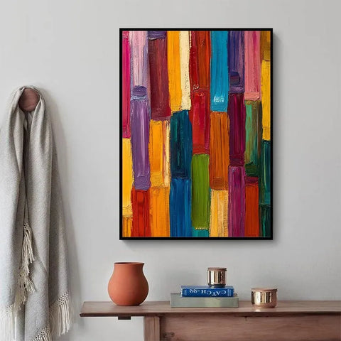 Vibrant Diagonal Symphony #CDFB00810