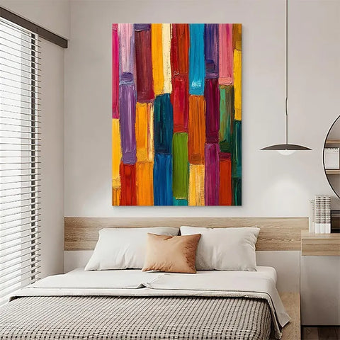 Vibrant Diagonal Symphony #CDFB00810