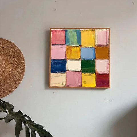 Vibrant Grid of Joy #CDFB00811