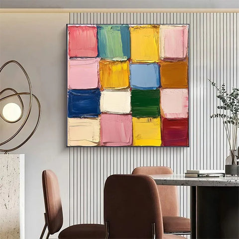 Vibrant Grid of Joy #CDFB00811