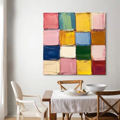 Vibrant Grid of Joy #CDFB00811