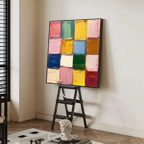 Vibrant Grid of Joy #CDFB00811