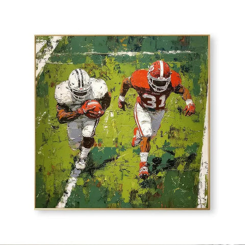 Gridiron Chase in Vintage Hues #CDFB00817