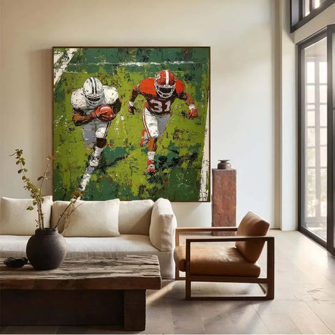 Gridiron Chase in Vintage Hues #CDFB00817