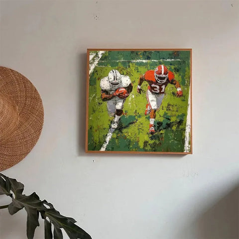 Gridiron Chase in Vintage Hues #CDFB00817