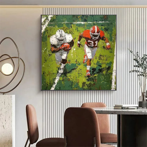 Gridiron Chase in Vintage Hues #CDFB00817