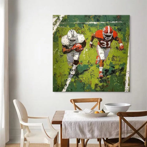 Gridiron Chase in Vintage Hues #CDFB00817