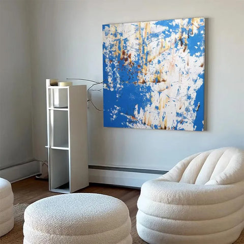 Chaotic Harmony in Blue #CDFB00833