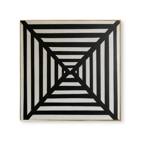 Zigzag Tunnel Illusion #CDFB00842