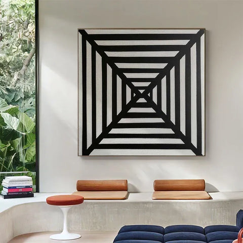 Zigzag Tunnel Illusion #CDFB00842