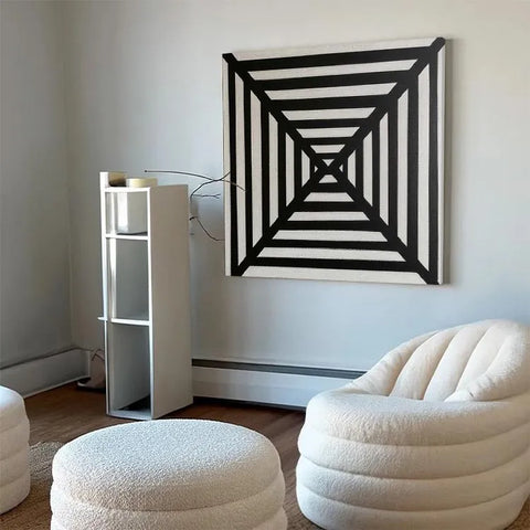 Zigzag Tunnel Illusion #CDFB00842