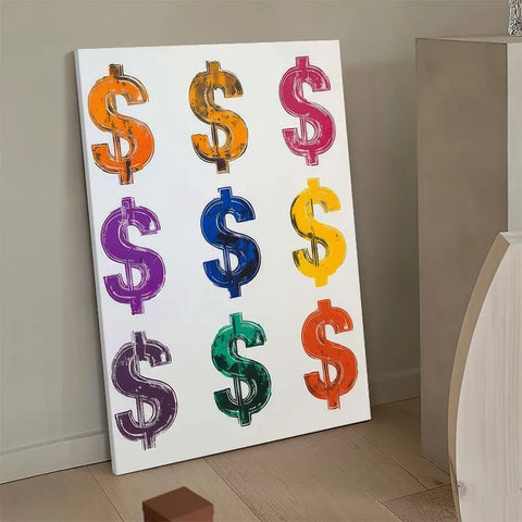 Colorful Currency Grid #CDFB00854