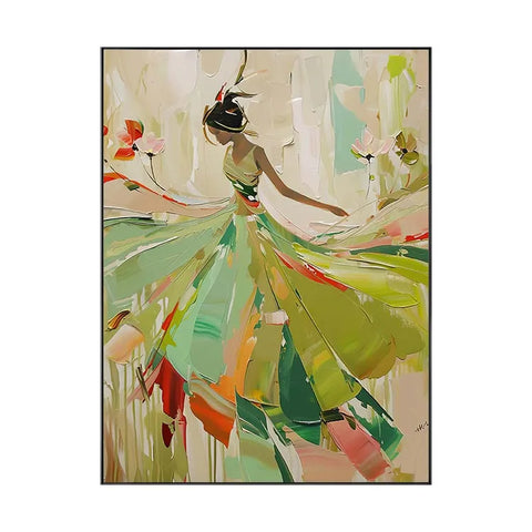 Emerald Whispers in the Wind #CDFB00859