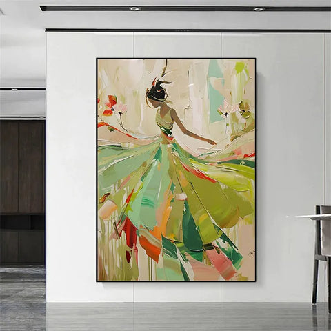 Emerald Whispers in the Wind #CDFB00859