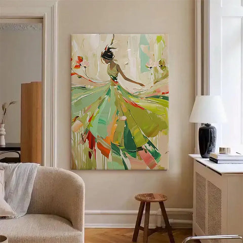 Emerald Whispers in the Wind #CDFB00859