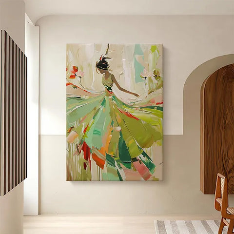 Emerald Whispers in the Wind #CDFB00859