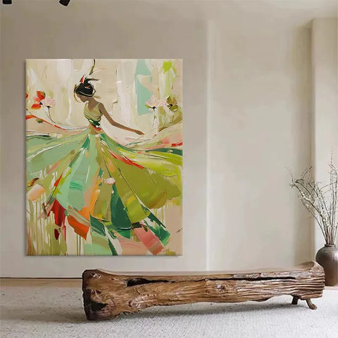 Emerald Whispers in the Wind #CDFB00859