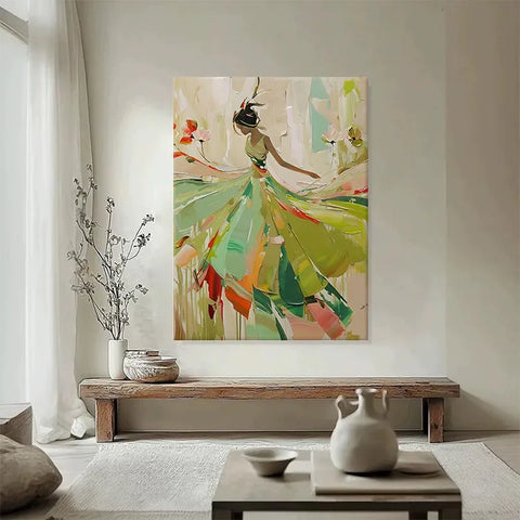 Emerald Whispers in the Wind #CDFB00859