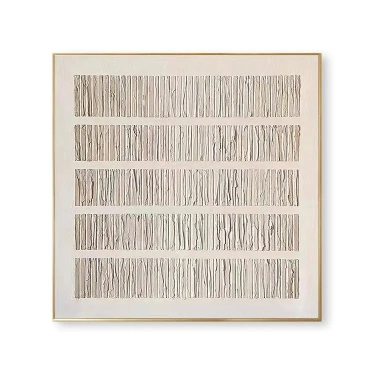 Subtle Beige Gridlines #CDFB00866