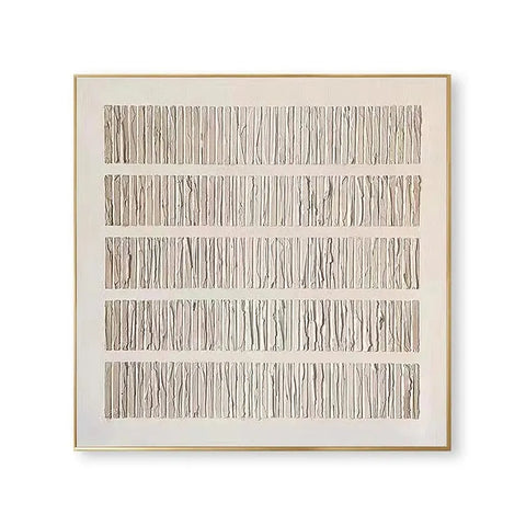 Subtle Beige Gridlines #CDFB00866