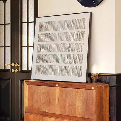 Subtle Beige Gridlines #CDFB00866