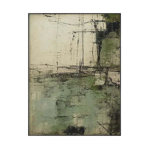 Chaotic Whispers of Green #CDFB00883