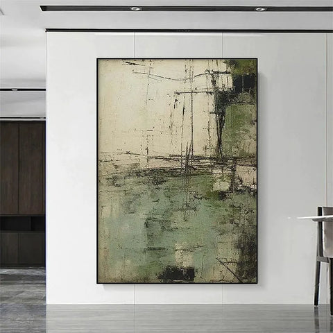 Chaotic Whispers of Green #CDFB00883