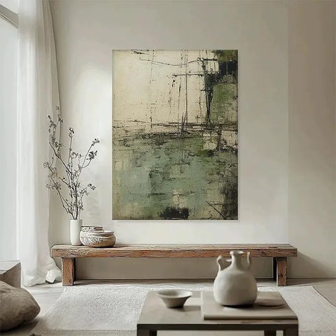 Chaotic Whispers of Green #CDFB00883