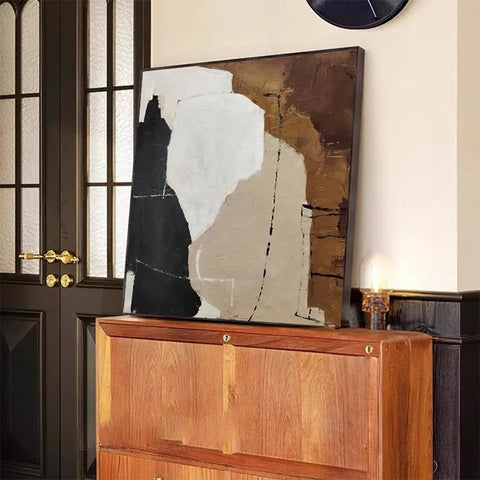 Ethereal Chaos in Beige #CDFB00888