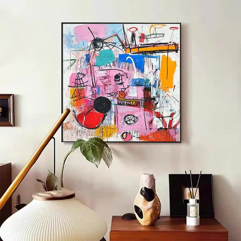 Abstract Chaos of Color #CDFB00904