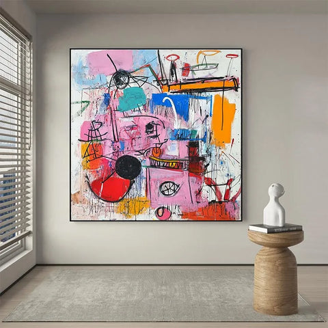 Abstract Chaos of Color #CDFB00904