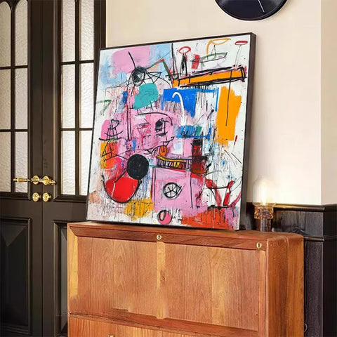 Abstract Chaos of Color #CDFB00904