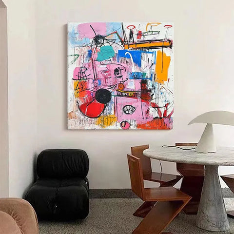 Abstract Chaos of Color #CDFB00904