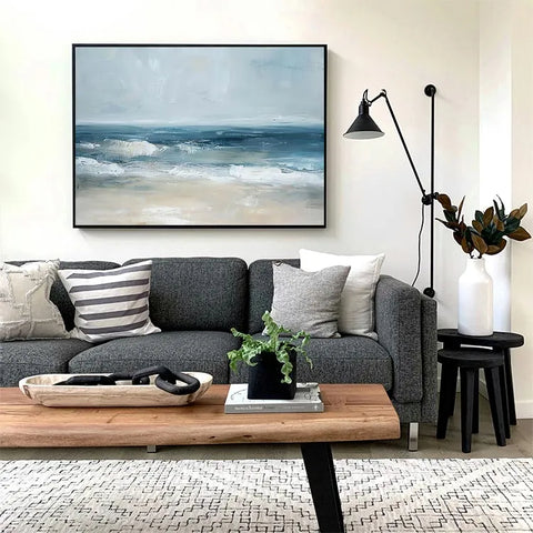 Serene Azure Shore #CDFB00916