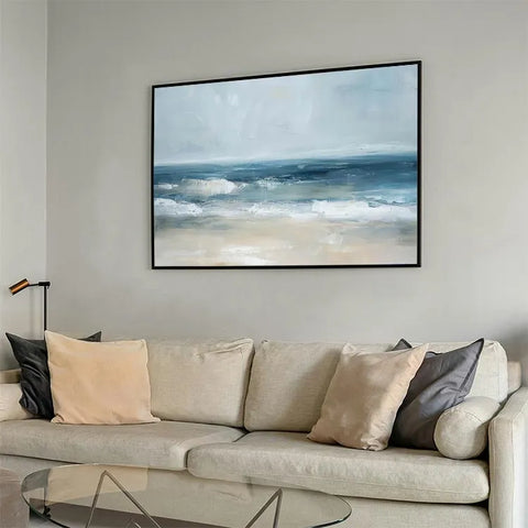 Serene Azure Shore #CDFB00916