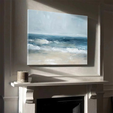 Serene Azure Shore #CDFB00916