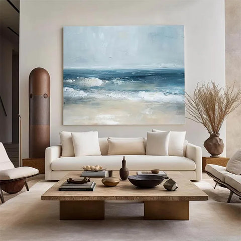 Serene Azure Shore #CDFB00916